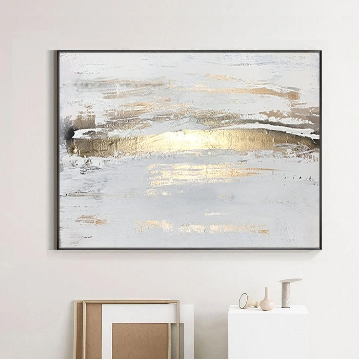 Gold Wall Art Painting