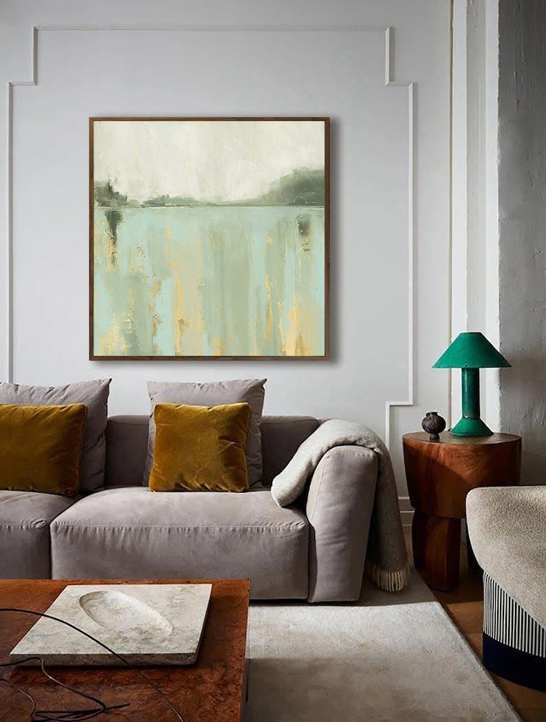 Landscape painting Living room decor