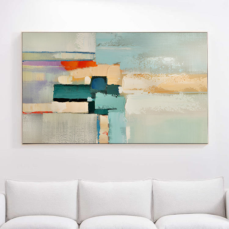 Modern - Large Abstract Green Painting