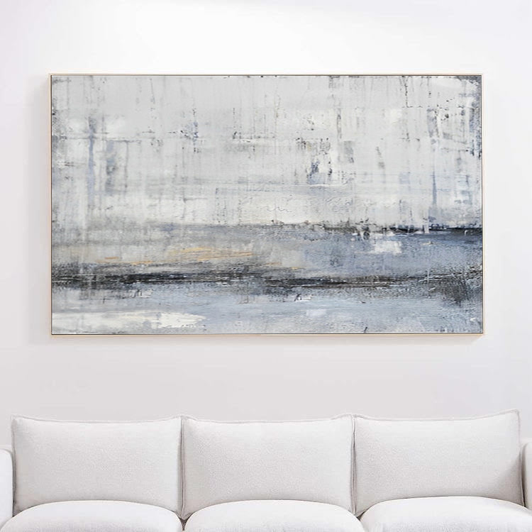 Mono - Grey Wall Art Acrylic Painting